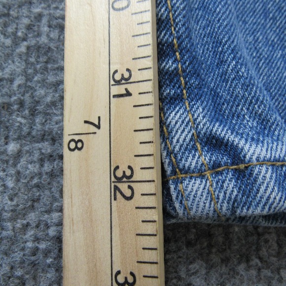 Vintage Levis 560 Jeans Mens 38x32 Loose Fit Black Batwing Made USA 90s Waist 36 - Picture 10 of 11